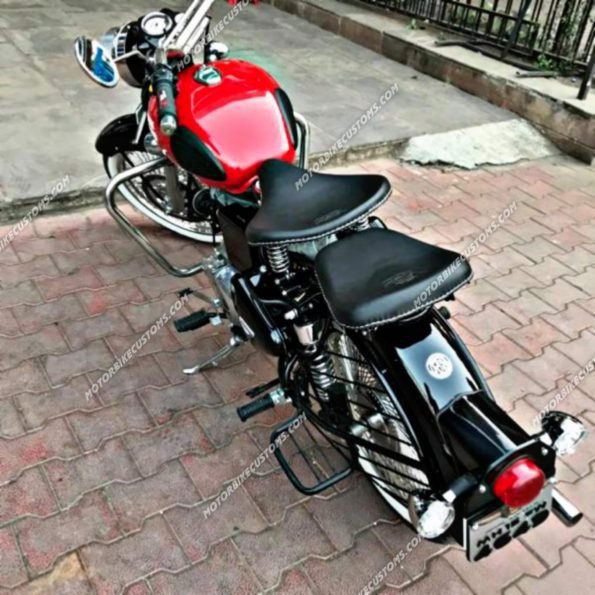 Harley Style Kabir Singh Seats For Royal Enfield