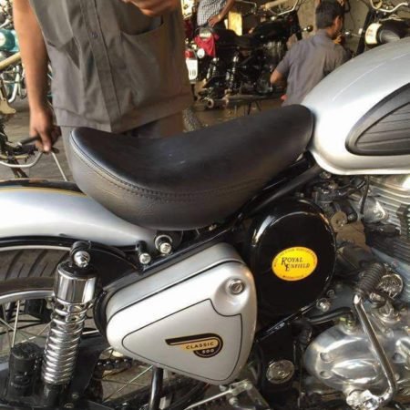 Classic Front Low Rider Seat For Royal Enfield