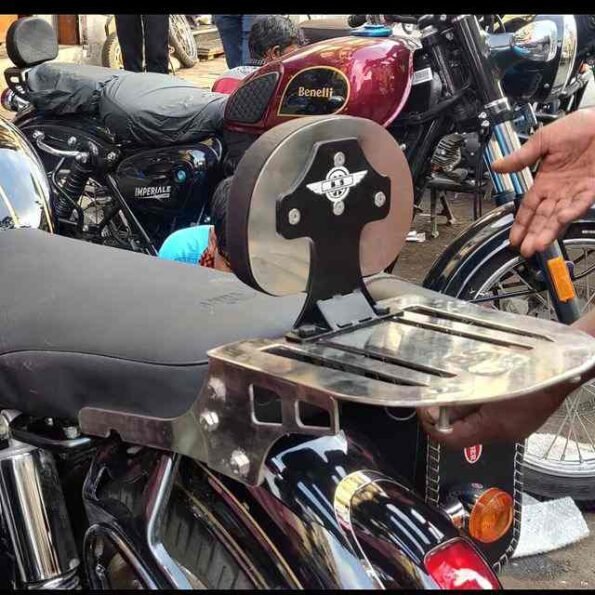 Backrest With Carrier Plate For Jawa