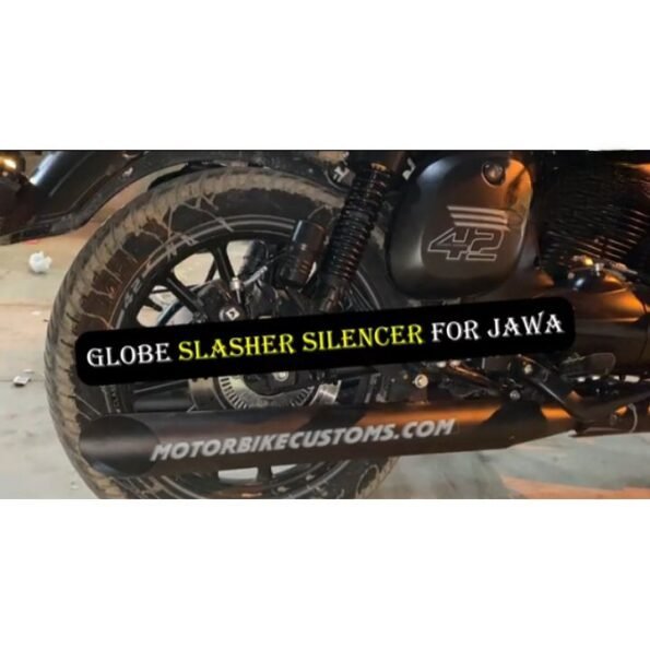 Globe Slasher Exhaust For Jawa  (2)