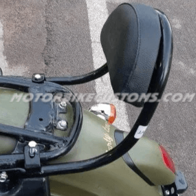 Gaddi With Carrier Backrest For Jawa