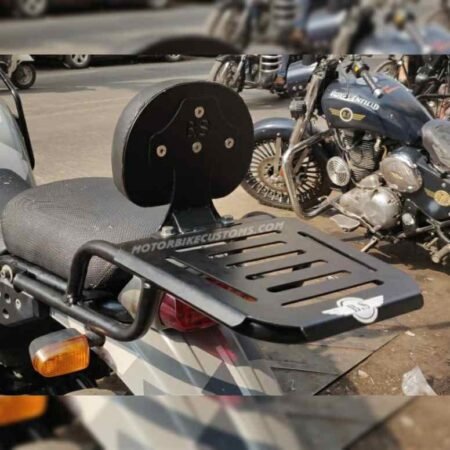 Backrest With Carrier Plate For Himalayan & Scram 411