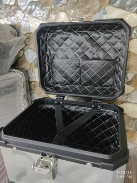 Universal Fit - 45L Aluminium Top Box Case Luggage Storage